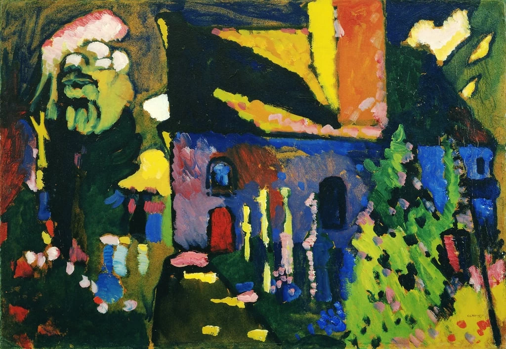 La chiesa di Murnau - Museum of Modern Art, New York